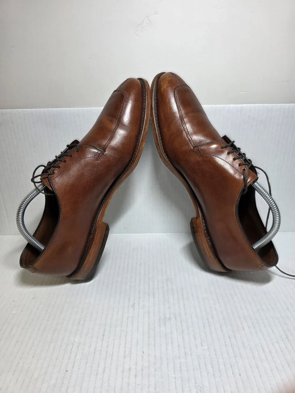 Allen Edmonds Delray Blucher Mens Dress Shoes Split Toe Size 9DDark Chili